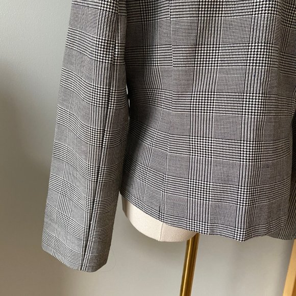 Vintage Lana Lee Houndstooth Blazer (Approx. Size 6) - Picture 9 of 13